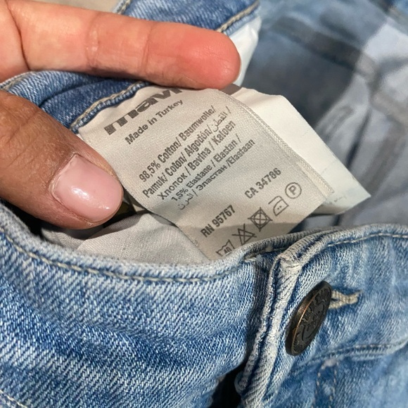 Mavi Jake Slim Leg Light Jeans 35/28 - Picture 5 of 8